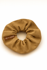 Honey Fleece Scrunchie