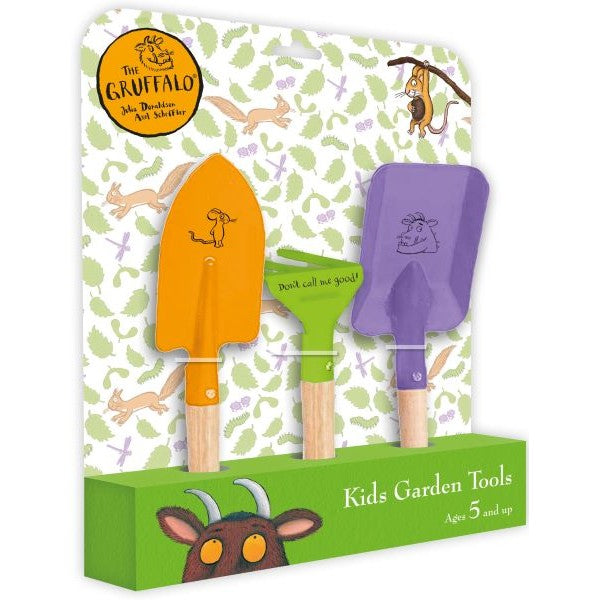 Εργαλεία κήπου παιδικά -GRUFFALO GARDEN TOOL SET 3pcs