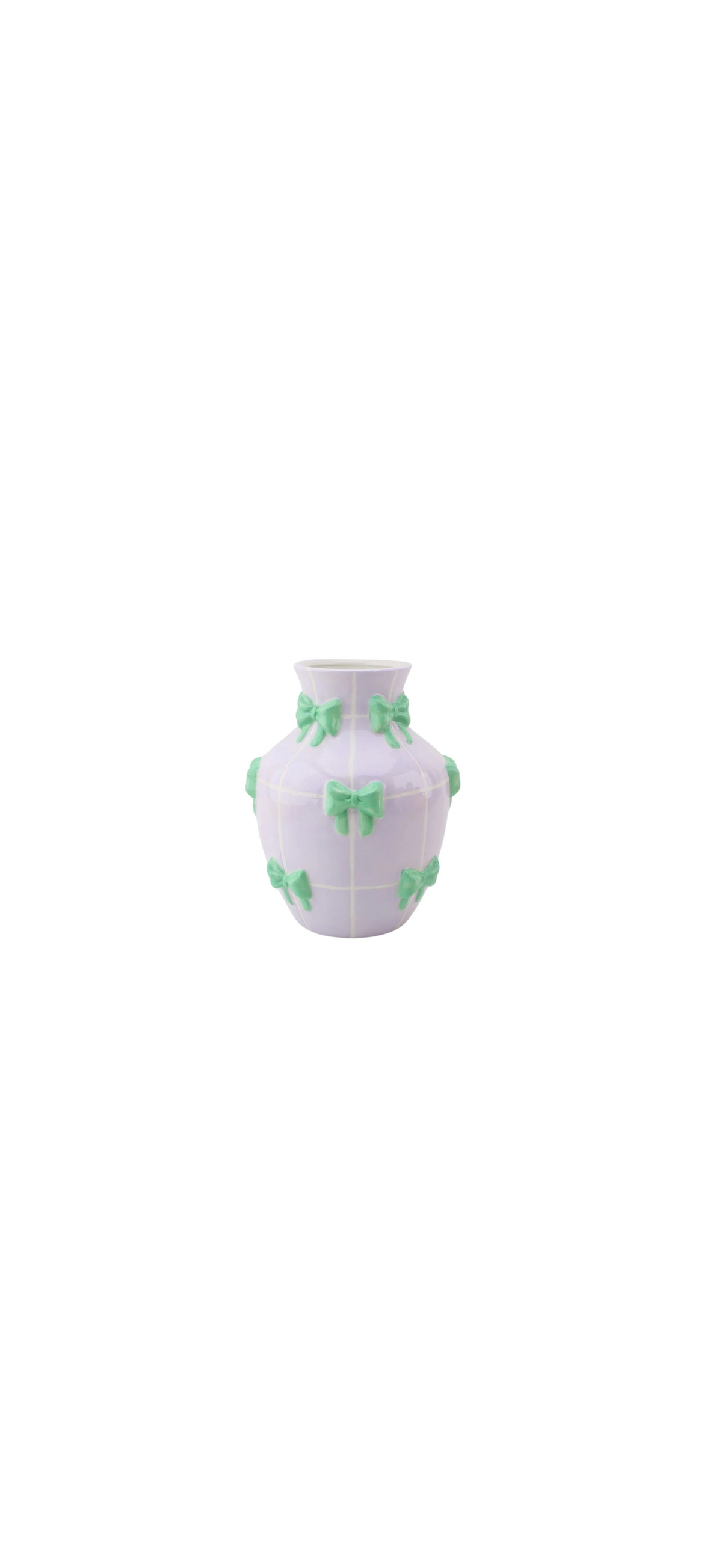 Βάζο Flower Ribbons – Lilac/Mint