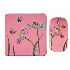 Tucano Schizzo Bee – Σετ Ασύρματο Ποντίκι & Mouse Pad
