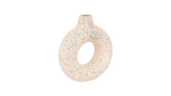 Speckled Ceramic Ring Βάζο