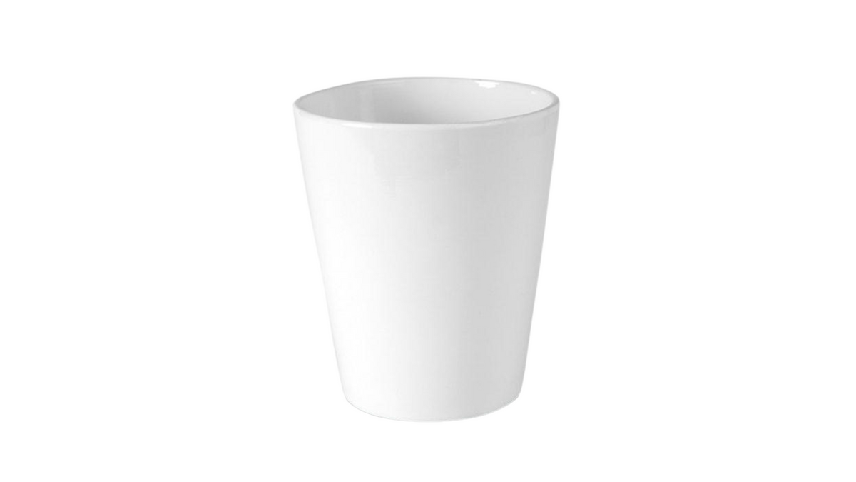Minimal White Ceramic Κασπώ
